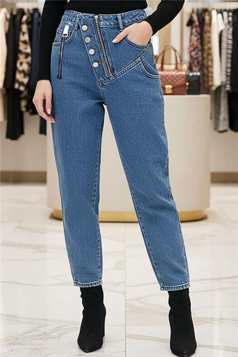 Дънки ALORZENA, Цвят: син, IVET.BG - Твоят онлайн бутик.