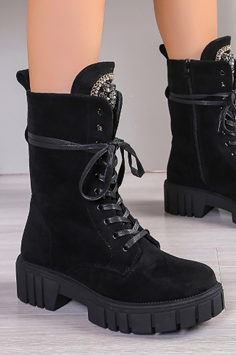 Дамски боти NIOLMEA BLACK, Цвят: черен, IVET.BG - Твоят онлайн бутик.