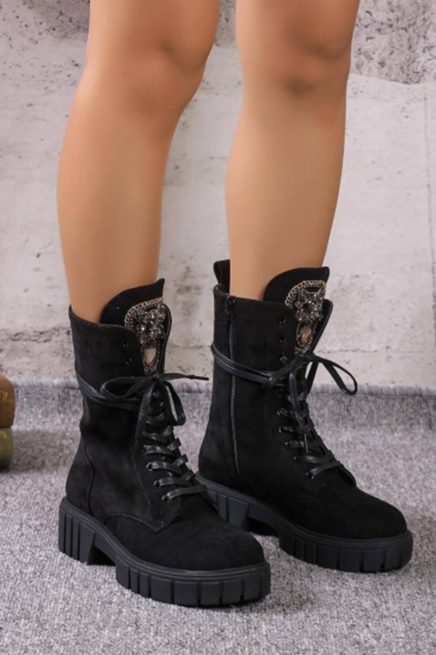 Дамски боти NIOLMEA BLACK, Цвят: черен, IVET.BG - Твоят онлайн бутик.