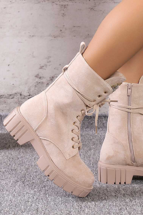 Дамски боти NIOLMEA BEIGE, Цвят: беж, IVET.BG - Твоят онлайн бутик.