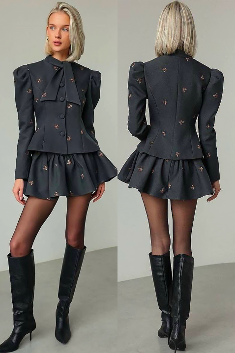 Комплект REVOLDANA, Цвят: черен, IVET.BG - Твоят онлайн бутик.