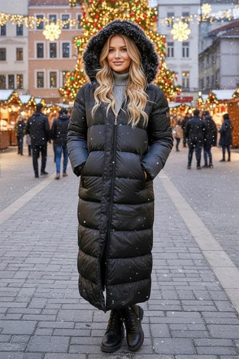 Яке SRELONDA, Цвят: черен, IVET.BG - Твоят онлайн бутик.