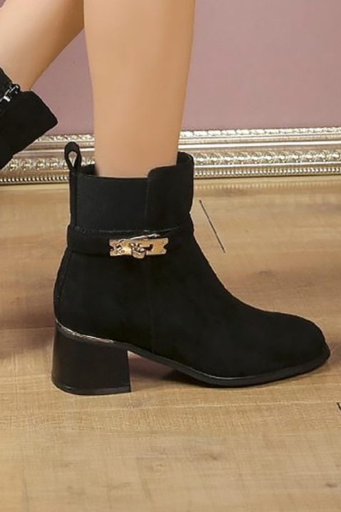 Дамски боти GLOMERHA BLACK, Цвят: черен, IVET.BG - Твоят онлайн бутик.