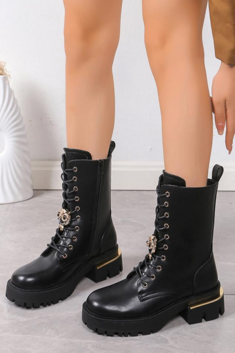 Дамски боти BESTOZA, Цвят: черен, IVET.BG - Твоят онлайн бутик.