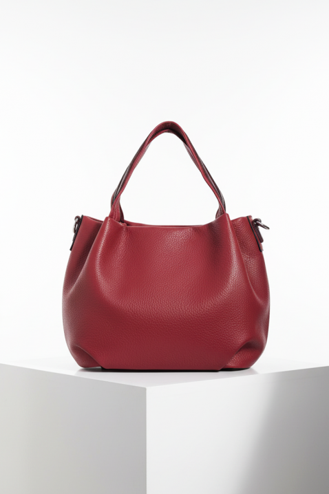 Дамска чанта EMARIYA BORDO, Цвят: бордо, IVET.BG - Твоят онлайн бутик.