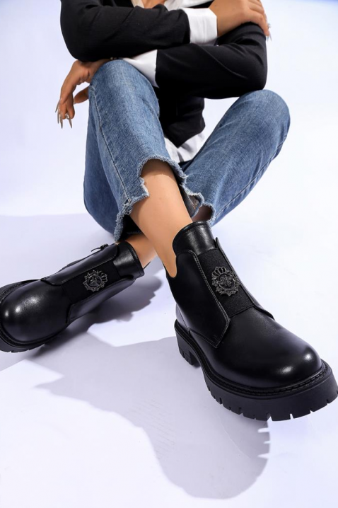 Дамски боти BLUSTEGA, Цвят: черен, IVET.BG - Твоят онлайн бутик.