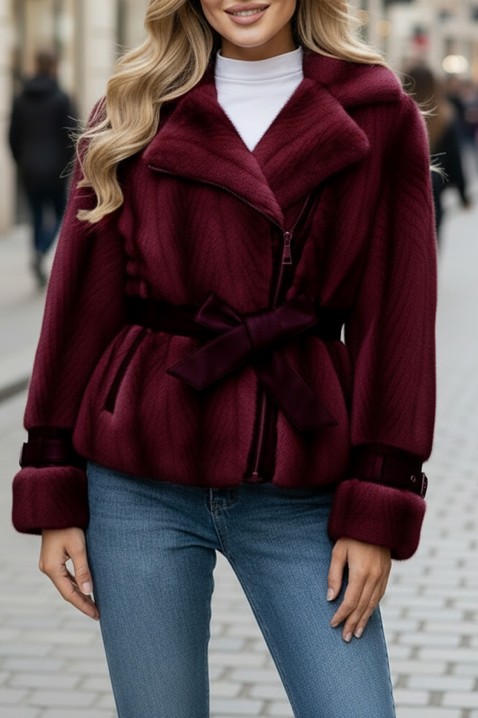 Яке METALINZA BORDO, Цвят: бордо, IVET.BG - Твоят онлайн бутик.