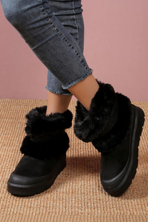 Дамски боти ZOMFELJA BLACK, Цвят: черен, IVET.BG - Твоят онлайн бутик.