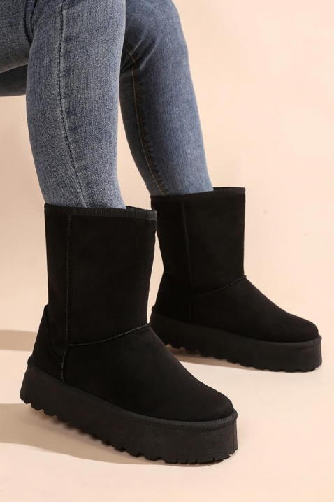 Дамски боти SELMOGA BLACK, Цвят: черен, IVET.BG - Твоят онлайн бутик.