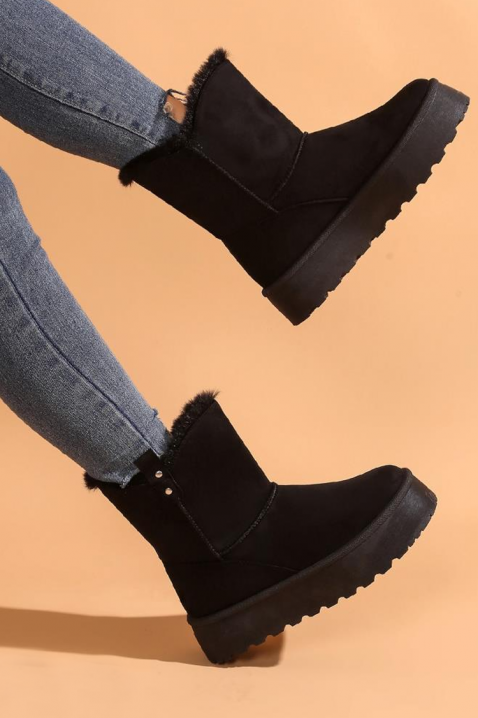 Дамски боти BIOGELRA, Цвят: черен, IVET.BG - Твоят онлайн бутик.