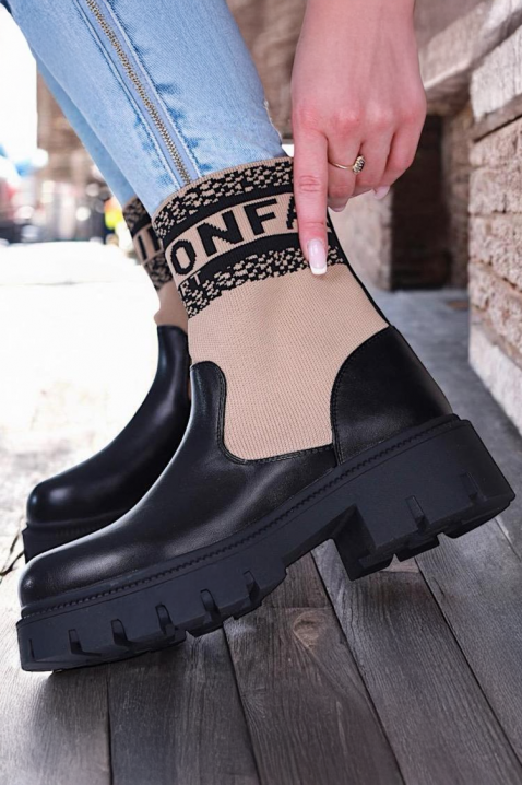 Дамски боти ALRONZA, Цвят: черен, IVET.BG - Твоят онлайн бутик.