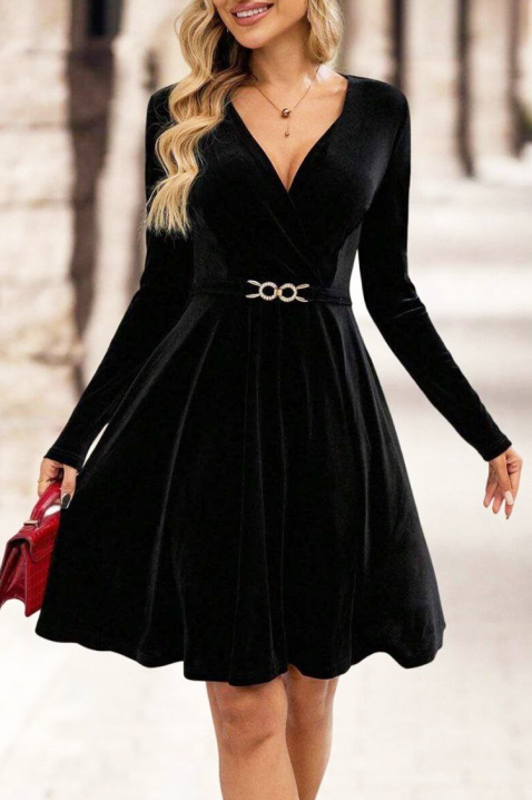 Рокля VRELZONA BLACK, Цвят: черен, IVET.BG - Твоят онлайн бутик.