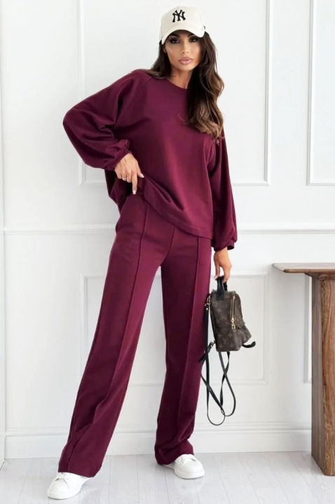 Комплект REOTILGA BORDO, Цвят: бордо, IVET.BG - Твоят онлайн бутик.