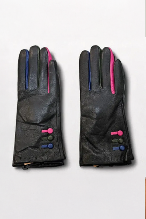 Дамски ръкавици MISHLENDA, Цвят: черен, IVET.BG - Твоят онлайн бутик.