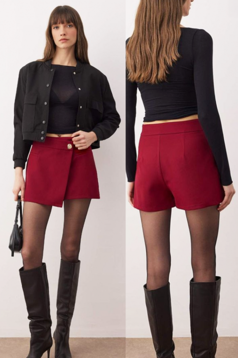 Пола - панталон ALDRELZA RED, Цвят: червен, IVET.BG - Твоят онлайн бутик.