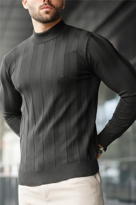 Мъжка блуза PATRIX GRAFIT, Цвят: графит, IVET.BG - Твоят онлайн бутик.