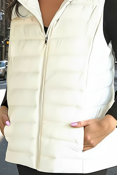 Елек LOMEIRA WHITE, Цвят: бял, IVET.BG - Твоят онлайн бутик.