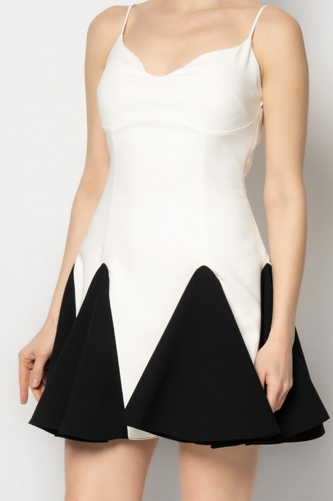 Рокля KRONDILZA WHITE, Цвят: бял, IVET.BG - Твоят онлайн бутик.