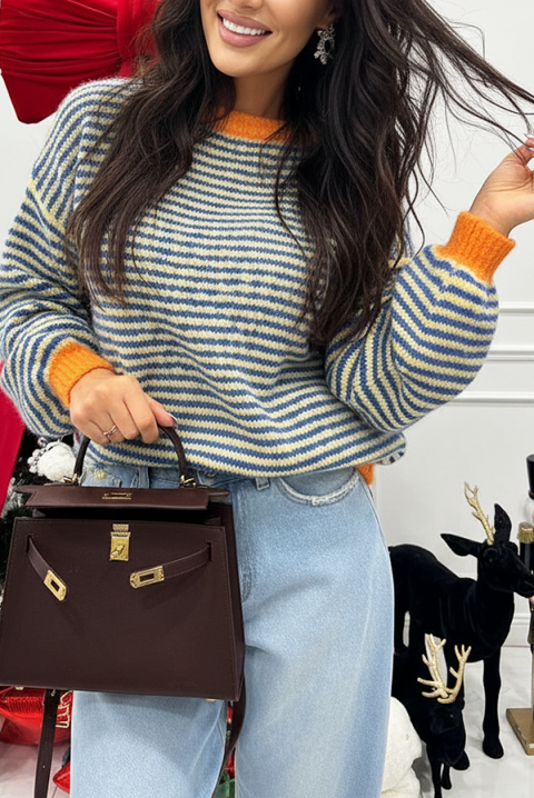 Пуловер RALFANDA ORANGE, Цвят: оранжев, IVET.BG - Твоят онлайн бутик.