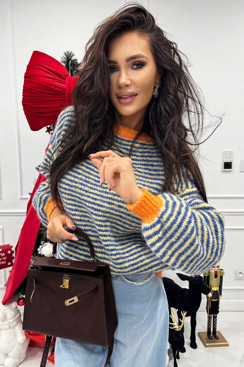 Пуловер RALFANDA ORANGE, Цвят: оранжев, IVET.BG - Твоят онлайн бутик.