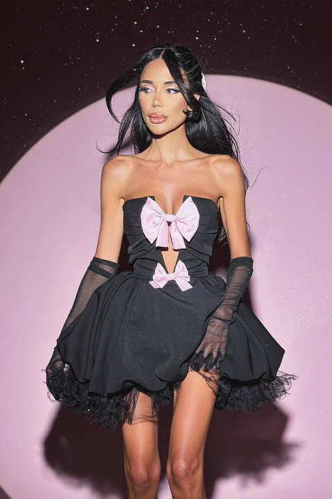 Рокля ALEVOLZA, Цвят: черен, IVET.BG - Твоят онлайн бутик.