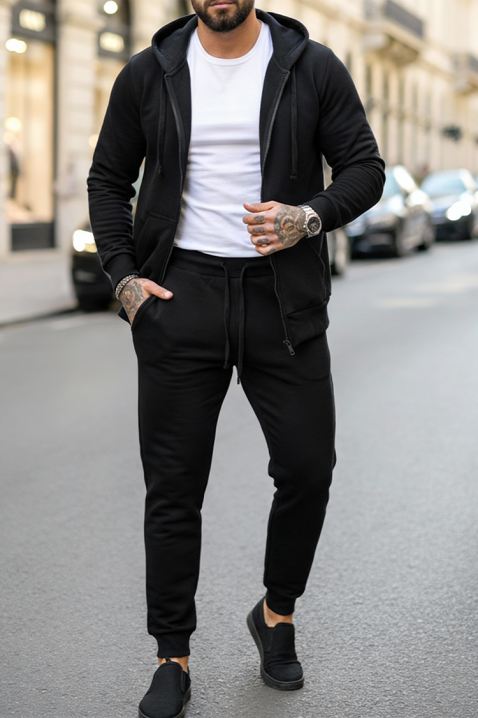 Мъжки комплект PAXEN BLACK, Цвят: черен, IVET.BG - Твоят онлайн бутик.