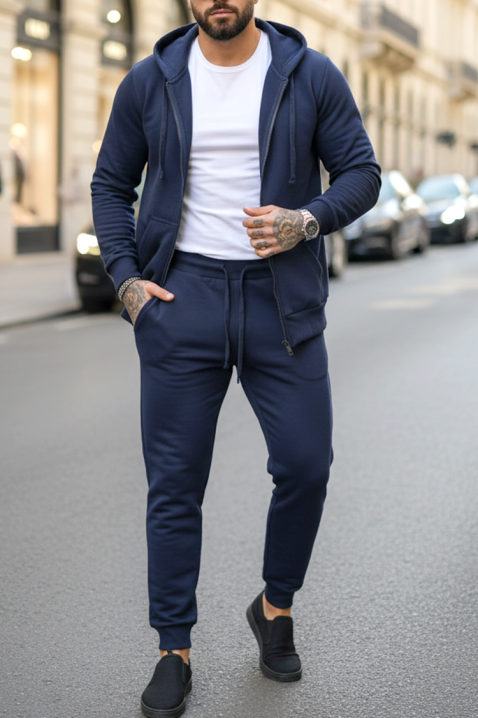 Мъжки комплект PAXEN NAVY, Цвят: тъмносин, IVET.BG - Твоят онлайн бутик.