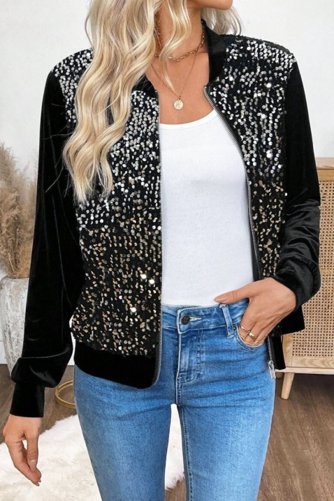 Суичър DEZILVA BLACK, Цвят: черен, IVET.BG - Твоят онлайн бутик.