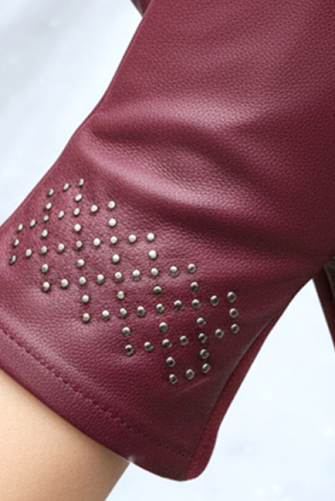 Дамски ръкавици VAKALZA BORDO, Цвят: бордо, IVET.BG - Твоят онлайн бутик.