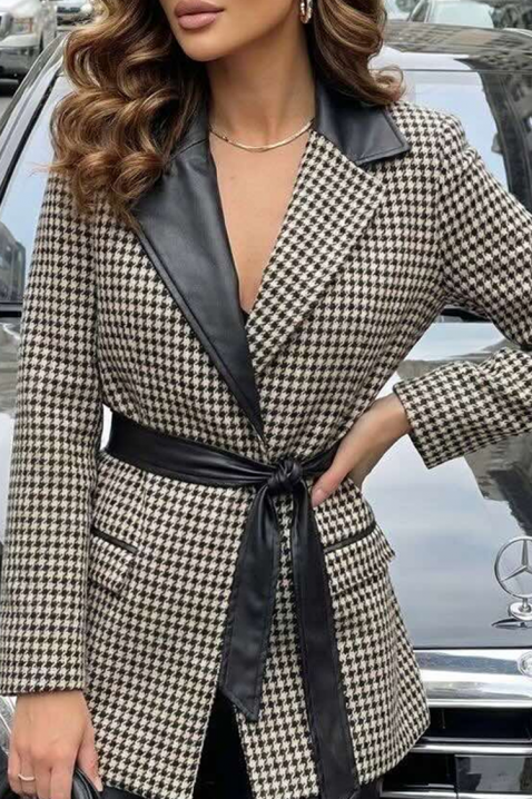 Сако SKAPILZA BLACK, Цвят: черен, IVET.BG - Твоят онлайн бутик.