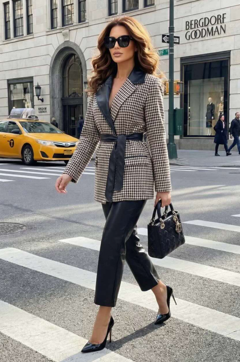 Сако SKAPILZA BLACK, Цвят: черен, IVET.BG - Твоят онлайн бутик.