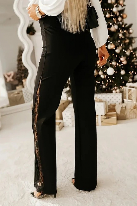 Панталон VERTIADA, Цвят: черен, IVET.BG - Твоят онлайн бутик.