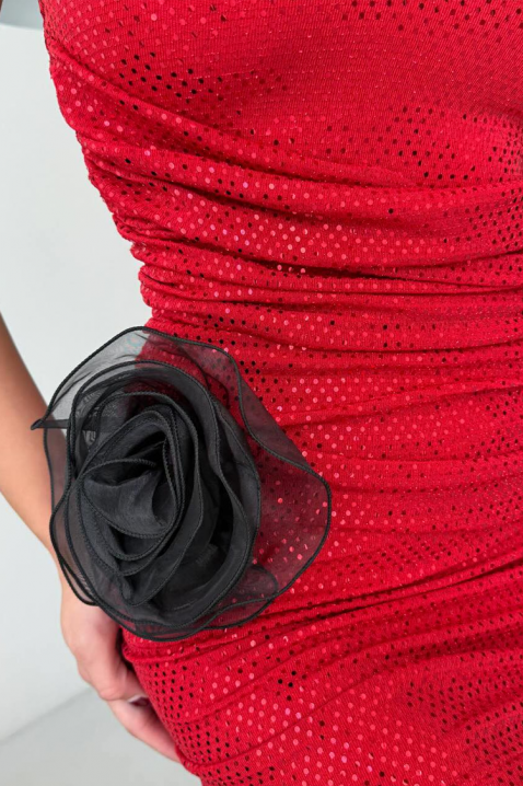 Рокля REGLORDA RED, Цвят: червен, IVET.BG - Твоят онлайн бутик.