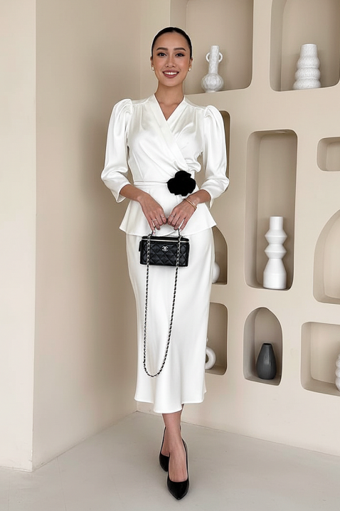 Комплект SATELZA WHITE, Цвят: бял, IVET.BG - Твоят онлайн бутик.