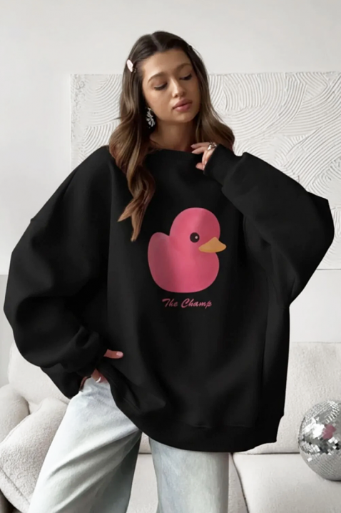 Дамска блуза STRAZANA BLACK, Цвят: черен, IVET.BG - Твоят онлайн бутик.