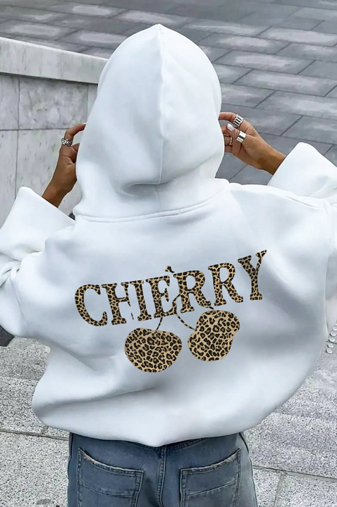 Суичър CHERONZA, Цвят: бял, IVET.BG - Твоят онлайн бутик.