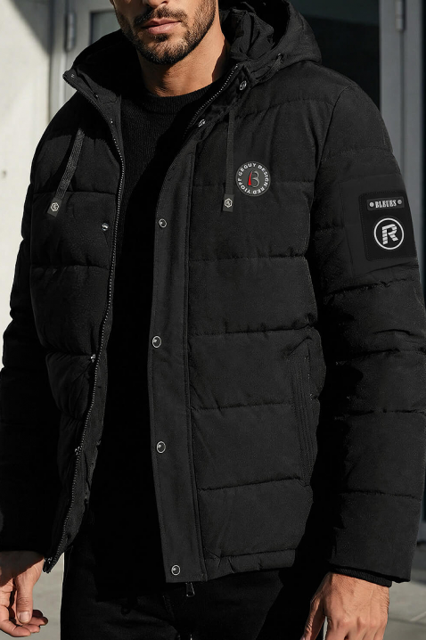 Мъжко яке LONIKO, Цвят: черен, IVET.BG - Твоят онлайн бутик.