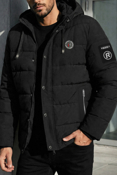 Мъжко яке LONIKO, Цвят: черен, IVET.BG - Твоят онлайн бутик.