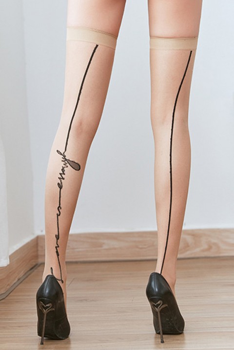 Чорапи DERINDA ECRU, Цвят: екрю, IVET.BG - Твоят онлайн бутик.