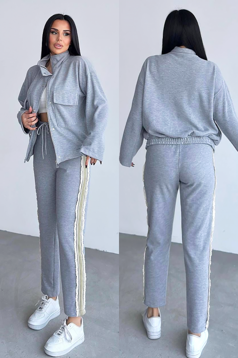 Комплект DARVILA, Цвят: сив, IVET.BG - Твоят онлайн бутик.