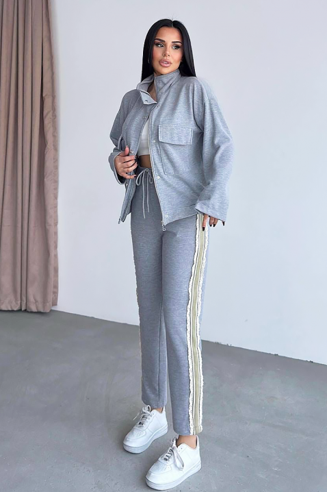 Комплект DARVILA, Цвят: сив, IVET.BG - Твоят онлайн бутик.