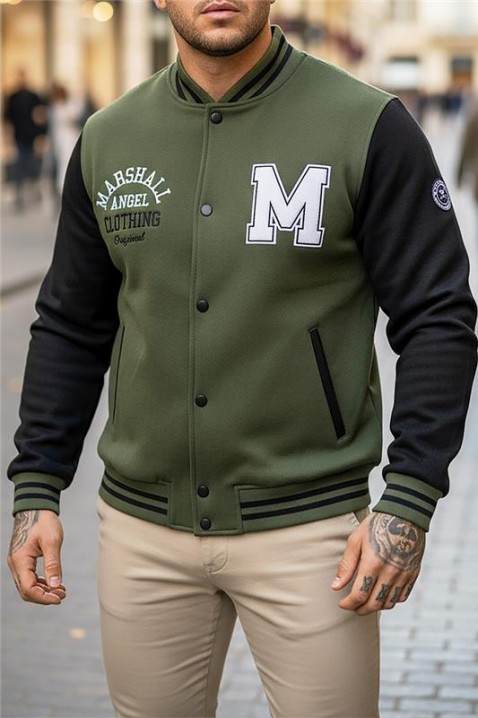 Мъжки суичър BROXONO GREEN, Цвят: зелен, IVET.BG - Твоят онлайн бутик.