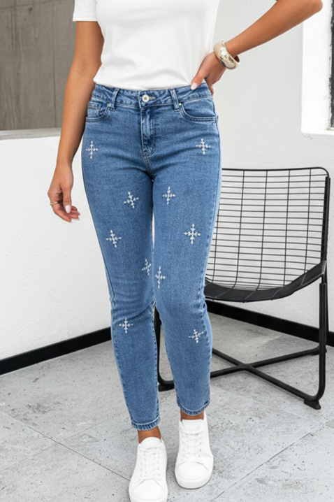 Дънки GAMFIRA, Цвят: син, IVET.BG - Твоят онлайн бутик.