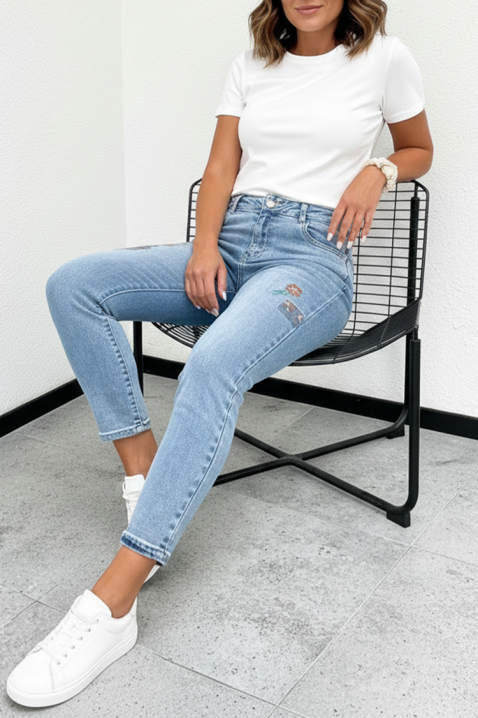 Дънки GAMSOTA, Цвят: син, IVET.BG - Твоят онлайн бутик.