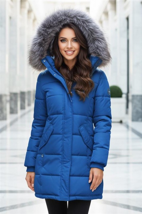 Яке ZIMBRADA BLUE, Цвят: син, IVET.BG - Твоят онлайн бутик.