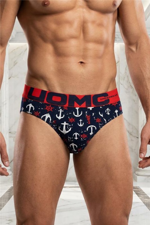 Мъжки слип PAVELZO RED, Цвят: многоцветен, IVET.BG - Твоят онлайн бутик.