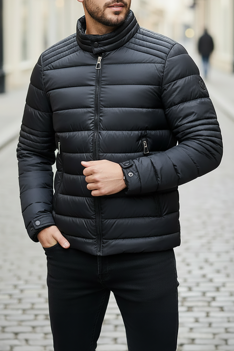 Мъжко яке TORZO BLACK, Цвят: черен, IVET.BG - Твоят онлайн бутик.