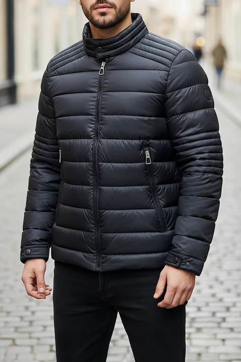 Мъжко яке TORZO BLACK, Цвят: черен, IVET.BG - Твоят онлайн бутик.