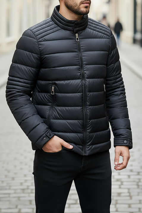 Мъжко яке TORZO BLACK, Цвят: черен, IVET.BG - Твоят онлайн бутик.