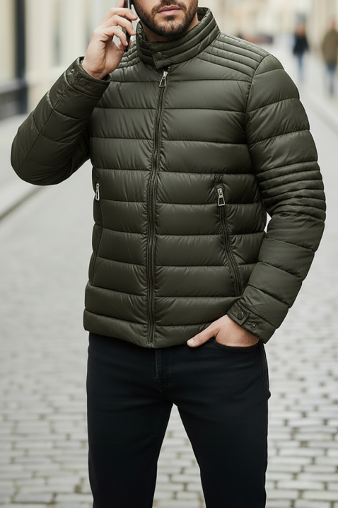 Мъжко яке TORZO KHAKI, Цвят: каки, IVET.BG - Твоят онлайн бутик.